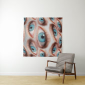 Psychedelische abstracte achtergrond van vervormd  wandkleed (In Situ (horizontaal))