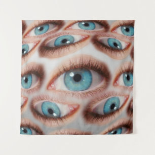 Psychedelische abstracte achtergrond van vervormd  wandkleed