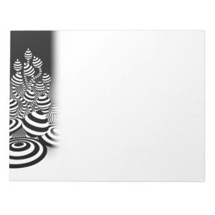 Psychedelische-arty-notitieblok Notitieblok
