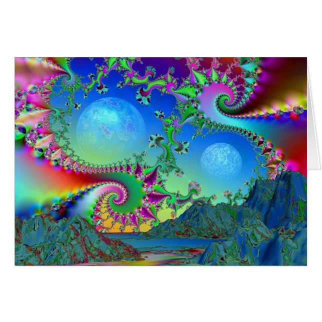 Psychedelische bay (Voorkant Horizontaal)