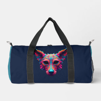 Psychedelische Beste Vriend - Hond Design T-shirt Plunjezak