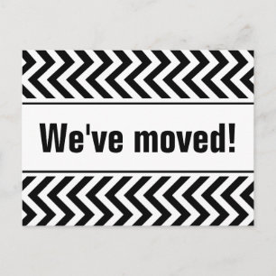 Psychedelische bewegende briefkaarten zigzag-lij