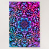 psychedelische bloem mandala puzzel (Verticaal)