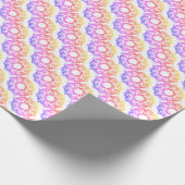 Psychedelische Bloemen Cadeaupapier (Hoek)