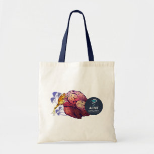 Psychedelische boodschappentas tote bag
