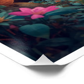 psychedelische bosposter perfect poster (Hoek)