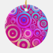 Psychedelische Cirkels Ornament (Achterkant)