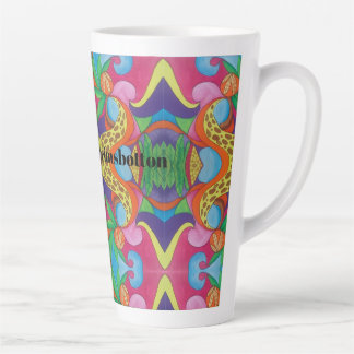 Psychedelische CocoNut Latte Mok