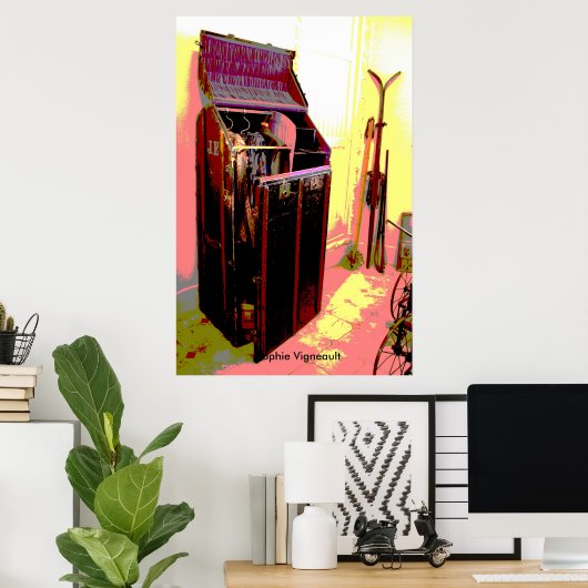 psychedelische decor Print (Thuiskantoor)