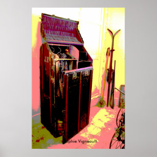 psychedelische decor Print