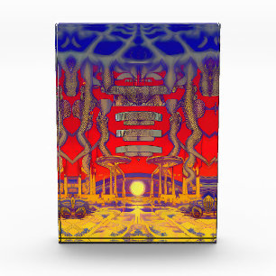 Psychedelische dromenland fotoblokken