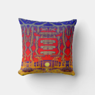 Psychedelische dromenland kussen