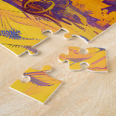 Psychedelische dromenland legpuzzel (Zijkant)