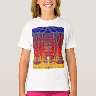 Psychedelische dromenland t-shirt
