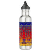 Psychedelische dromenland waterfles  (Rechts)