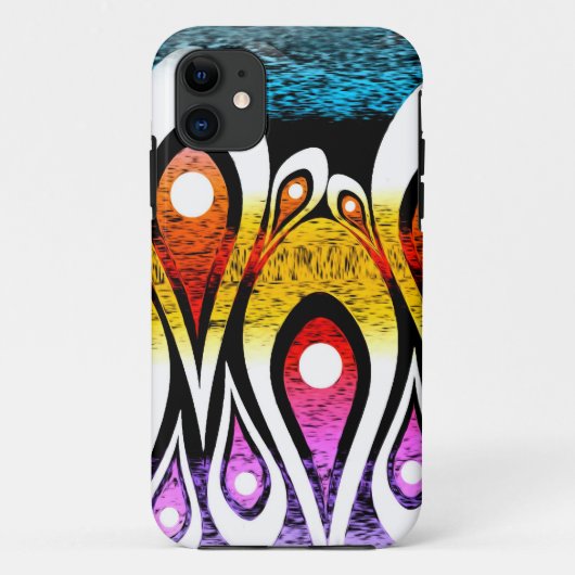 Psychedelische Drops Kunstenaarschap Case-Mate iPhone Case (Achterkant)