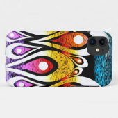Psychedelische Drops Kunstenaarschap Case-Mate iPhone Case (Achterkant (horizontaal))