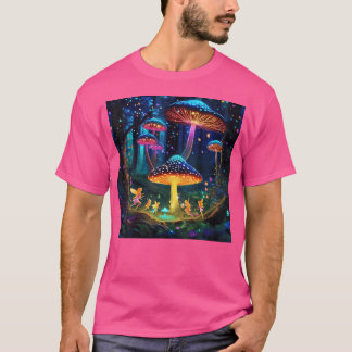 Psychedelische EDM Music Festival Camp Hippie Grap T-shirt