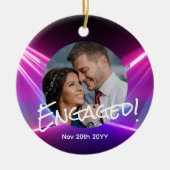 Psychedelische FOTO Kerst Decoratie Neon Modern (Voorkant)