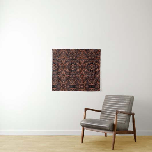 Psychedelische, Fractal Art Tapestry Wandkleed (In Situ (horizontaal))