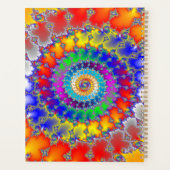 Psychedelische fractal planner (Achterkant)