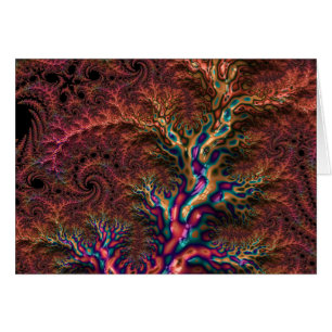 Psychedelische Groovy Trippy Funky Kleurrijke Frac