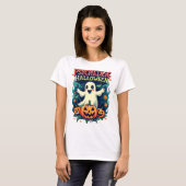 Psychedelische Halloween T-shirt (Voorkant volledig)