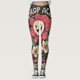 Psychedelische harmonie: liefde over grenzen heen leggings