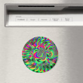 Psychedelische herinneringen magneet (Insitu (Vaatwasser))