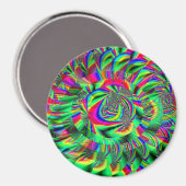 Psychedelische herinneringen magneet (Voorkant / Achterkant)