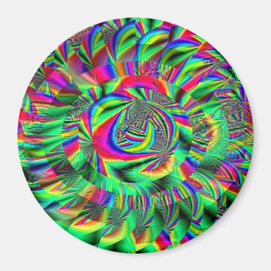 Psychedelische herinneringen magneet (Voorkant)