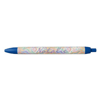 Psychedelische Hippie Zachte Waterverf Zwarte Inkt Pen