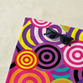 psychedelische keukenhanddoek strandlaken (In situ)