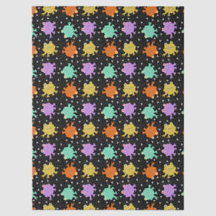 Psychedelische kikkers Veelkleurig tissue papier