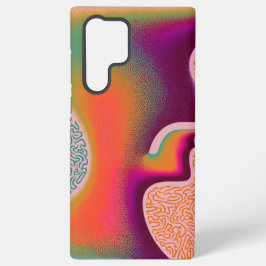 Psychedelische korrelige gradiënt aura vloeibare M Samsung Galaxy Hoesje
