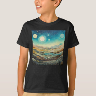 Psychedelische landschappen Sublieme Natuur Stic T-shirt