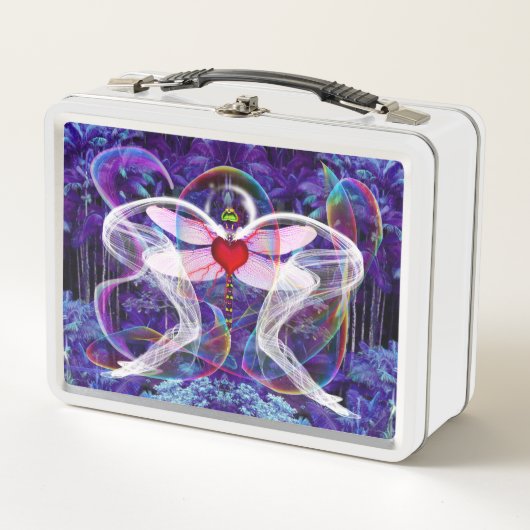 “Psychedelische Libelle Regenwoud” (Voorkant)