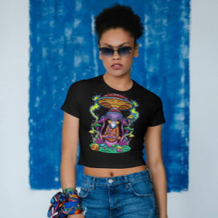 Psychedelische meditatie t-shirt