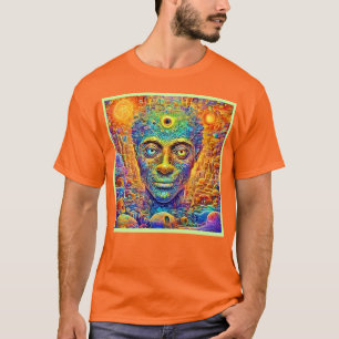 Psychedelische Mind Art T-shirt