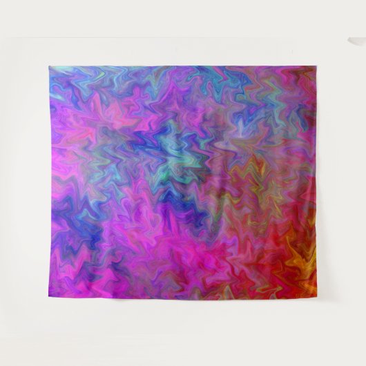 Psychedelische momenten. wandkleed (Voorkant (horizontaal))