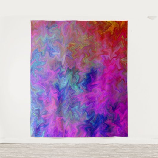 Psychedelische momenten. wandkleed (Voorkant)