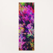 Psychedelische Multicolor Abstract Zee van Kleur Yogamat (Voorkant)