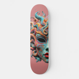 Psychedelische Mythologie Kunst T-Shirt Skateboard