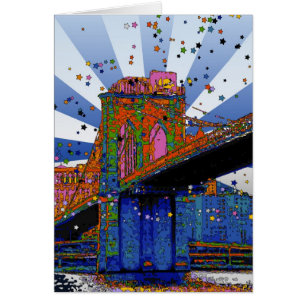 Psychedelische NYC: De Brug van Brooklyn #2