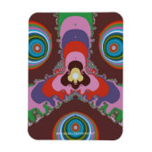 Psychedelische Ogen Magneet (Verticaal)