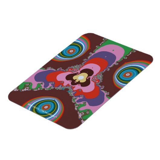 Psychedelische Ogen Magneet (Linkerzijde)