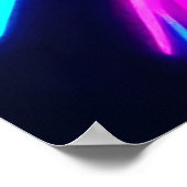 Psychedelische oog van het universum kunst poster (Hoek)