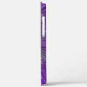 Psychedelische Paarse Bloem Abstracte Fractale Kun Case-Mate iPhone Case (Achterkant / Links)