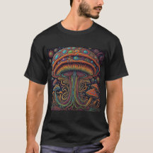 Psychedelische paddenstoel