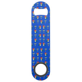 Psychedelische paddenstoelenbalk speed flessenopener